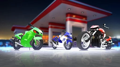 Изображение игры: Highway Moto Rider - Traffic Race