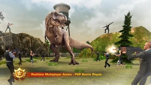Изображение игры: Dinosaur Hunt PvP