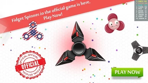 Изображение игры: Fidget Spinner .io Game