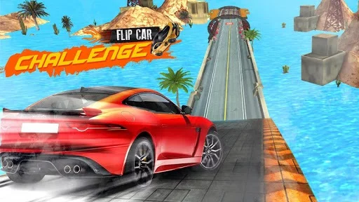 Изображение игры: Flip Car Challenge 2017