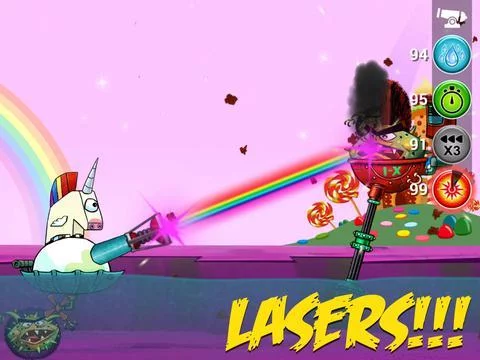 Изображение игры: Spunge Invaders