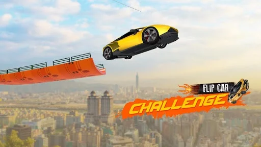 Изображение игры: Flip Car Challenge 2017