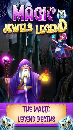 Изображение игры: Magic Jewels Legend: New Match 3 Games