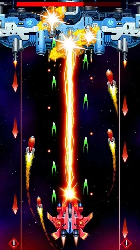 Изображение игры: Strike Galaxy Attack: Alien Space Chicken Shooter