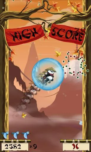 Изображение игры: Panda Jump Seasons
