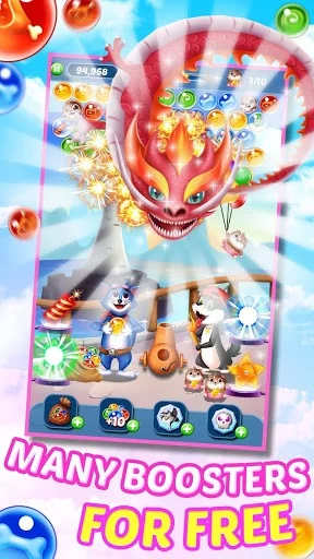 Изображение игры: Tomcat Pop: New Bubble Shooter
