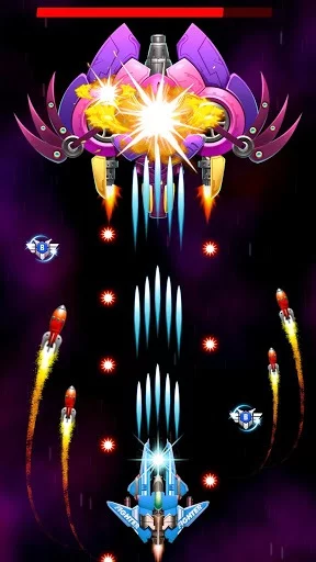 Изображение игры: Strike Galaxy Attack: Alien Space Chicken Shooter