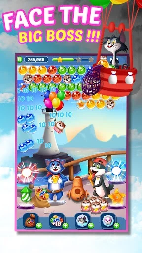 Изображение игры: Tomcat Pop: New Bubble Shooter