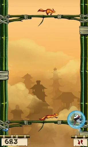 Изображение игры: Panda Jump