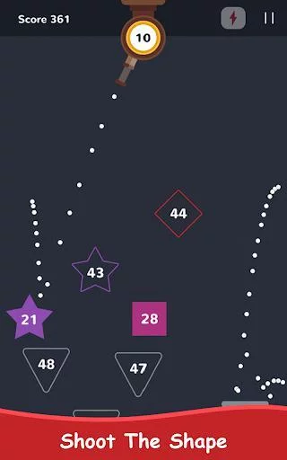 Изображение игры: CanoShape Shooter - Ball Shooting Game