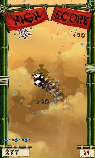 Изображение игры: Panda Jump