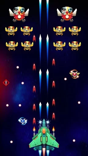 Изображение игры: Strike Galaxy Attack: Alien Space Chicken Shooter