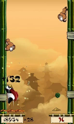 Изображение игры: Panda Jump Seasons
