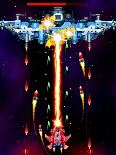 Изображение игры: Strike Galaxy Attack: Alien Space Chicken Shooter