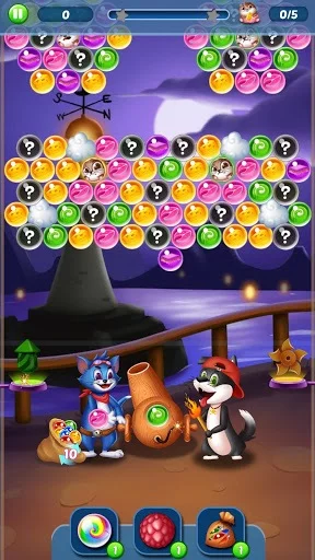 Изображение игры: Tomcat Pop: New Bubble Shooter
