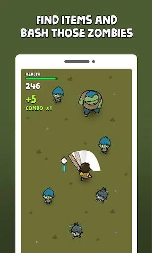 Изображение игры: Zombie Bash