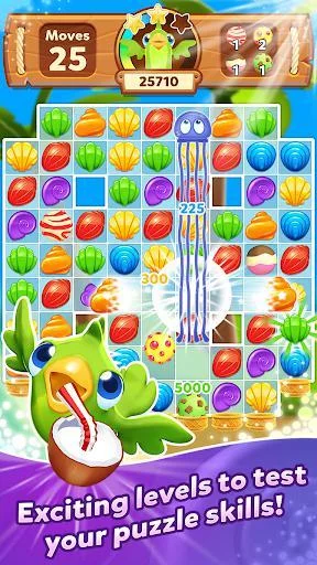 Изображение игры: Tropical Trip - Match 3 Game