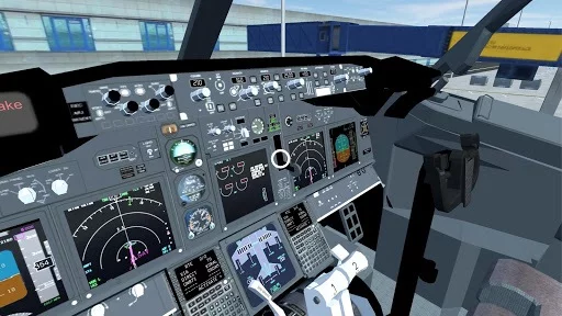 Изображение игры: VR Flight Simulator