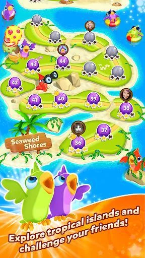 Изображение игры: Tropical Trip - Match 3 Game