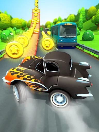 Изображение игры: Car Run Racing 🚗 Super Car Traffic Dodge