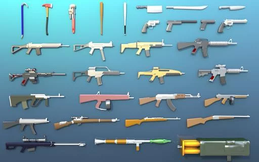 Изображение игры: Pixel Smashy War - Gun Craft