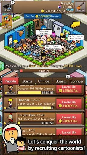 Изображение игры: Tap Tap Cartoonist - Cartoon999