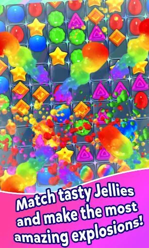 Изображение игры: Jelly Jiggle - Jelly Match 3