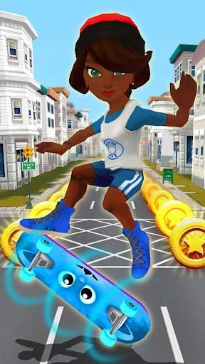 Изображение игры: Skater Rush - Endless Skateboard Game