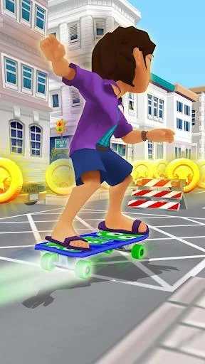 Изображение игры: Skater Rush - Endless Skateboard Game
