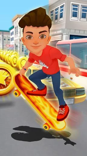 Изображение игры: Skater Rush - Endless Skateboard Game