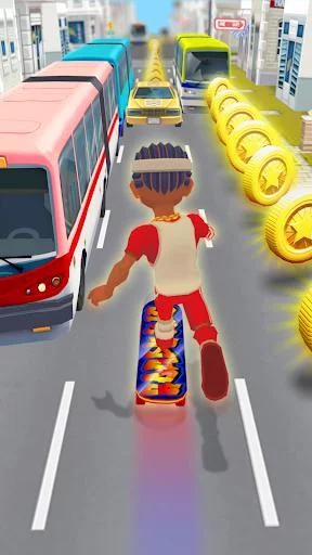 Изображение игры: Skater Rush - Endless Skateboard Game