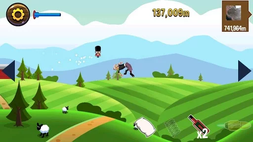 Изображение игры: Angry Gran Toss