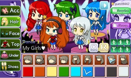 Изображение игры: Idol Pretty girl