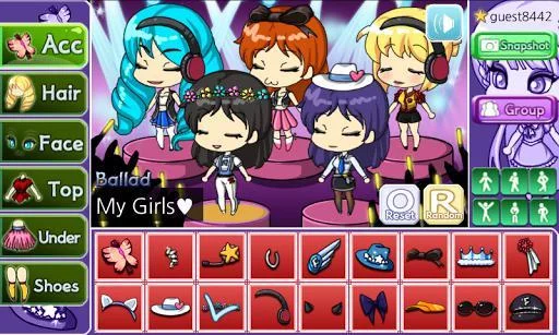 Изображение игры: Idol Pretty girl