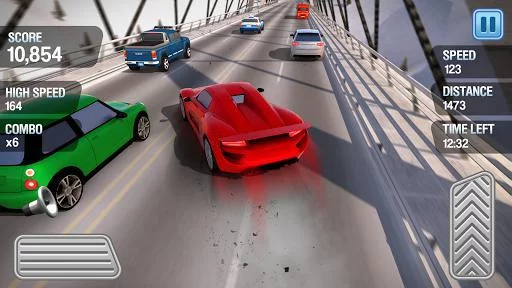 Изображение игры: Traffic Racing - How fast can you drive?