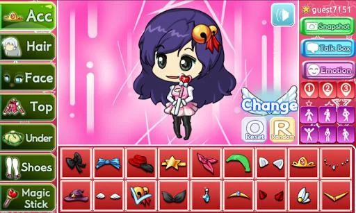 Изображение игры: Magical Pretty Girl