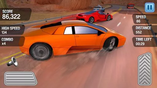 Изображение игры: Traffic Racing - How fast can you drive?