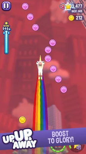 Изображение игры: Angry Gran Up Up and Away - Jump