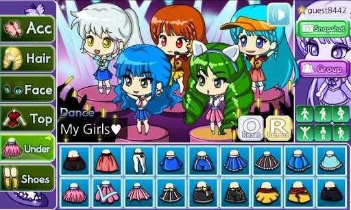 Изображение игры: Idol Pretty girl