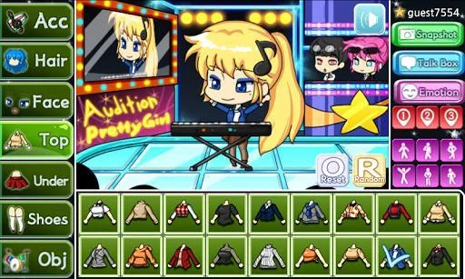 Изображение игры: Audition Pretty Girl
