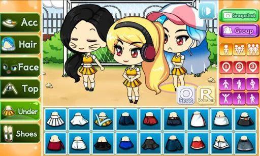 Изображение игры: Cheerleader Pretty Girl