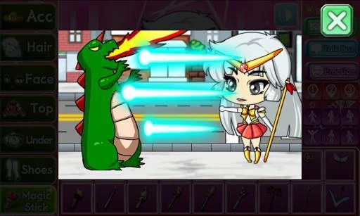 Изображение игры: Magical Pretty Girl