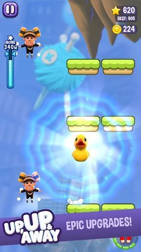 Изображение игры: Angry Gran Up Up and Away - Jump