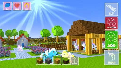 Изображение игры: Pony Crafting - Unicorn World