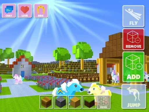 Изображение игры: Pony Crafting - Unicorn World