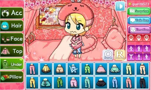 Изображение игры: Pajamas Pretty Girl