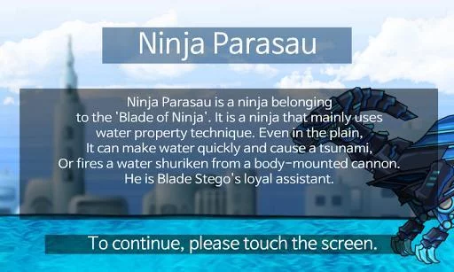 Изображение игры: Ninja Parasau - Dino Robot