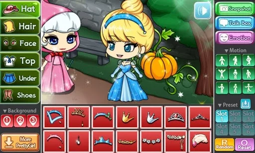Изображение игры: Pretty Girl's Cinderella Style