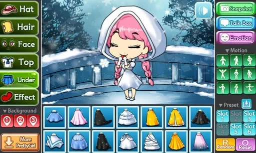 Изображение игры: Snow Princess Pretty Girl
