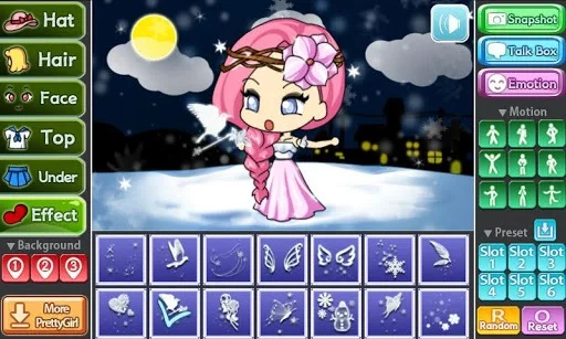 Изображение игры: Snow Princess Pretty Girl